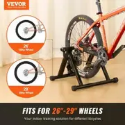 Bike Trainer Stand Fluid Stationary Bike Stand for 26"-29" Wheels Noise Reduction Fluid Flywheel Portable Cycling Stand for Indoor Riding Exercise