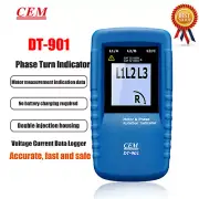 DT-901 Phase Rotation Indicator/Socket Polarity and Earth Leakage Tester #