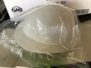 HardHat Full Brim Hat 7160-10 SASCorp. ISO 9001 Certified Qty 8 White Free Shi