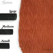 Leaf texture rolling pin for Clay | Polymer Clay Texture tool |