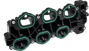 Lower Intake Manifold Compatible With Taurus 13-18 Edge Flex Compatible With Lincoln MKS MKT 3.5L 3.7L AT4E9J447CA AT4E9J447FA