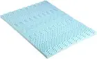 Giselle Bedding 11 Zone Double Memory Foam Mattress Topper, Foldable Bed Matt...
