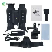 Infrared Night Vision Binoculars 4K Helmet Goggles f/Hunting Photography NV8300