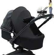 Baby Stroller Sun Shade - Stroller Rain Cover | Breathable Sunshade Cover | Breathable Sunshade Canopy | UV Protection Pushchair, Pram Accessories for Daily Travel Picnic Shopping Camping