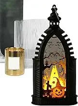 Decorative Halloween Lanterns - LED Lantern - Halloween Festival Party Props Candle Lamp Horror Atmosphere Decoration for Adults