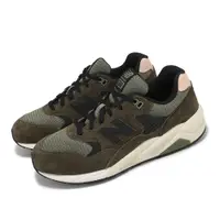 在飛比找PChome24h購物優惠-New Balance 紐巴倫 休閒鞋 580 男鞋 綠 黑