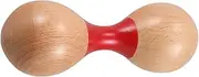 BIUDECO Handmade Kids Wood Maracas Wooden Percussion Musical Instrument Toddler Music Toys Safe for Infants