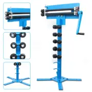 Capacity 1.2mm Sheet Metal Fabrication Bead Roller Kit&Forming Mandrels of 6-Die