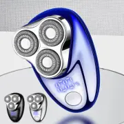 3 Heads Rechargeable Men Mini Shaver Portable Electric Shaver Razor for Travel