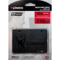 【台灣現貨】Kingston 金士頓SA400 240GB SSD 500/350MBS ( SA400S37/240G