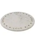 Marta Stewart H20150 White Marble Round Lazy Susan