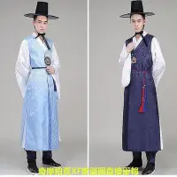 在飛比找Yahoo!奇摩拍賣優惠-【現貨】熱銷韓國傳統服裝 韓服套裝 韓服男 韓服 古裝 戲服