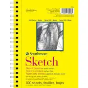 300 Series Sketch Pad, 5.5x8.5 inch, 100 Sheets, Side Wire - Artist Sketchboo...