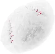LIFKICH Baseball Pillow Stuffed Plush Cushion Soft Decor for Sofa Bed Versatile Cushion Sleek Design Rustic Touch and Cozy Ambiance Home Accessory