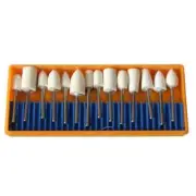 Cotton Polishing Wheel Kit Plastic Box For Watch Jewelry Tools Repair Supplies