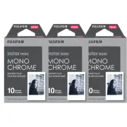 30 Prints Fujifilm Instax mini B&W Monochrome Instant Film for 12 11 9 8 Camera
