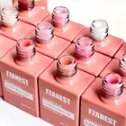 FZANEST 5 in 1 Multifunctional Rubber Base Gel Rubber Builder Base Nail Gel Nude