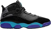 [Jordan] Men's Shoes Nike 6 Rings Aqua CD5077-040, Black/True Red/Flint Grey, 7.5