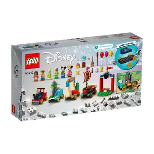 【LEGO 樂高】迪士尼系列 43212 Disney Celebration Train(遊行火車積木 迪士尼 100 週年紀念)