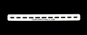 12" Glide Carpet Cleaning Wand AW29 Standard & Low Profile Tile/Grout - Slotted