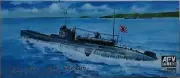AFV CLUB 1/350 WWII Japanese NAVY Submarine I-27 w/ A-Target