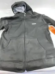 Hind Boys Hoodie Jacket - Fleece-Size 18/20 Black