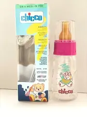 Vintage chicco babyflasche, artsana old stock, glass baby bottle, feeding bottle