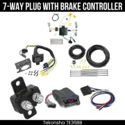 Tekonsha 7-Way Trailer Wiring Harness + Brake Control For 15-23 Dodge Challenger