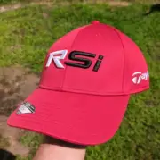 TaylorMade Hat RSI Tour Headwear Adjustable Red #MisHitsHappen Golf Gear UPF New