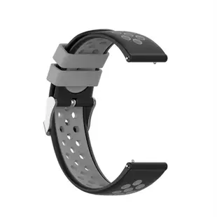 i-gotU Q-Watch Q-82矽膠洞洞錶帶Q-90透氣雙色矽膠腕帶針釦快拆錶帶