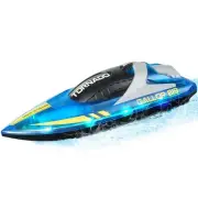 Christmas gifts! VEVOR RC Boat 2.4 GHz Remote Control Racing Boat 12 km/h Kids A