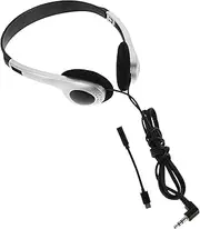 Tofficu Retro Wired Headphones for Students and Boy Girl Comfortable Ear Design for Classroom and Library Use Wide Compatibility Computers Phones Tablets Unique Vintage Aesthetic