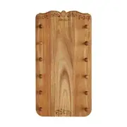 Pioneer Woman Rolling Pin Display Rack Wood 26"x14" Acacia Wood Handles New