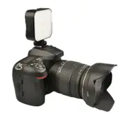 48 LED Video Soft Fill Light On Camera Dimmable Lamp with Cold Shoe Adapter
