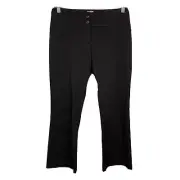 NWT Cache Pants Womens Sz 8 Black Bootcut Flare Dress Stretch New