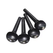 10 Sets Violin Ebony Pegs Peg fit 4/4 Size String Parisan Eye Pegs Student Grade