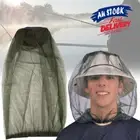 Fly Mosquito Net Hat Head Protector Fruit Picking Camping Fishing Gardening Farm