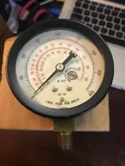 Marsh Pressure Gauge 2 1/2" 023 486 1DP 1/8" BM 40#RP New