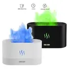 180ml 3D Flame Essential Oil Diffuser Aroma Humidifier USB Air Purifier Mist AUS