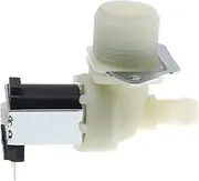 ECSiNG Electric Solenoid Valve AC220-240V 3/4 Inch Normally Closed Water Inlet Flow Switch Valve Quick Connection for Washing Machines