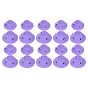 20Pcs Hair Rollers Silicone Hair Style Wave Former Mushroom Shaped Hair Curl BX5