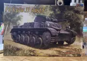 Dragon Pz.Kpfw.II Ausf.F Model Kit 6263 1/35 Started & Partially Parts Sealed