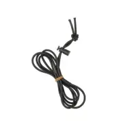 Ferrino Elastic String 3,5mm Black 150cm W/Cordlock