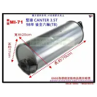 在飛比找蝦皮購物優惠-堅達 CANTER 3.5T 98年 後全 六輪(TB) 三