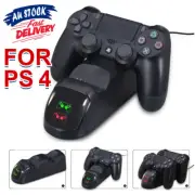 LED For PS4 Charger Controller Dual Charging Dock Stand 4 Shock Playstation 4