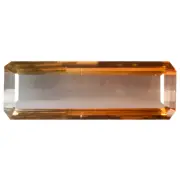 4.50 ct Eye-opening Octagon (17 x 6 mm) Un-Heated Brazil Bi-Color Tourmaline