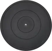 [uxcell] 16 Inch Rotating Swivel Stand with Steel Ball Bearings, 360 Degree Rotating Lazy Susan Turntable Organizer Round Rotating Plate for TV Sculpture Computers Monitor, Black
