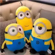 1/3PCS Minions Bob Stewart Kevin Character Soft Stuffed Plush Doll Toy Kids Gift