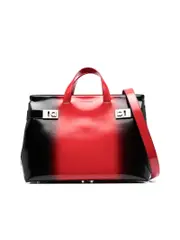 Ferragamo Airbrusheffect Leather Tote
