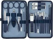 Manicure Set Stainless Steel Pedicure Kit Nail Clippers Cutter Tools Kits Portable Travel Pack for Man Woman